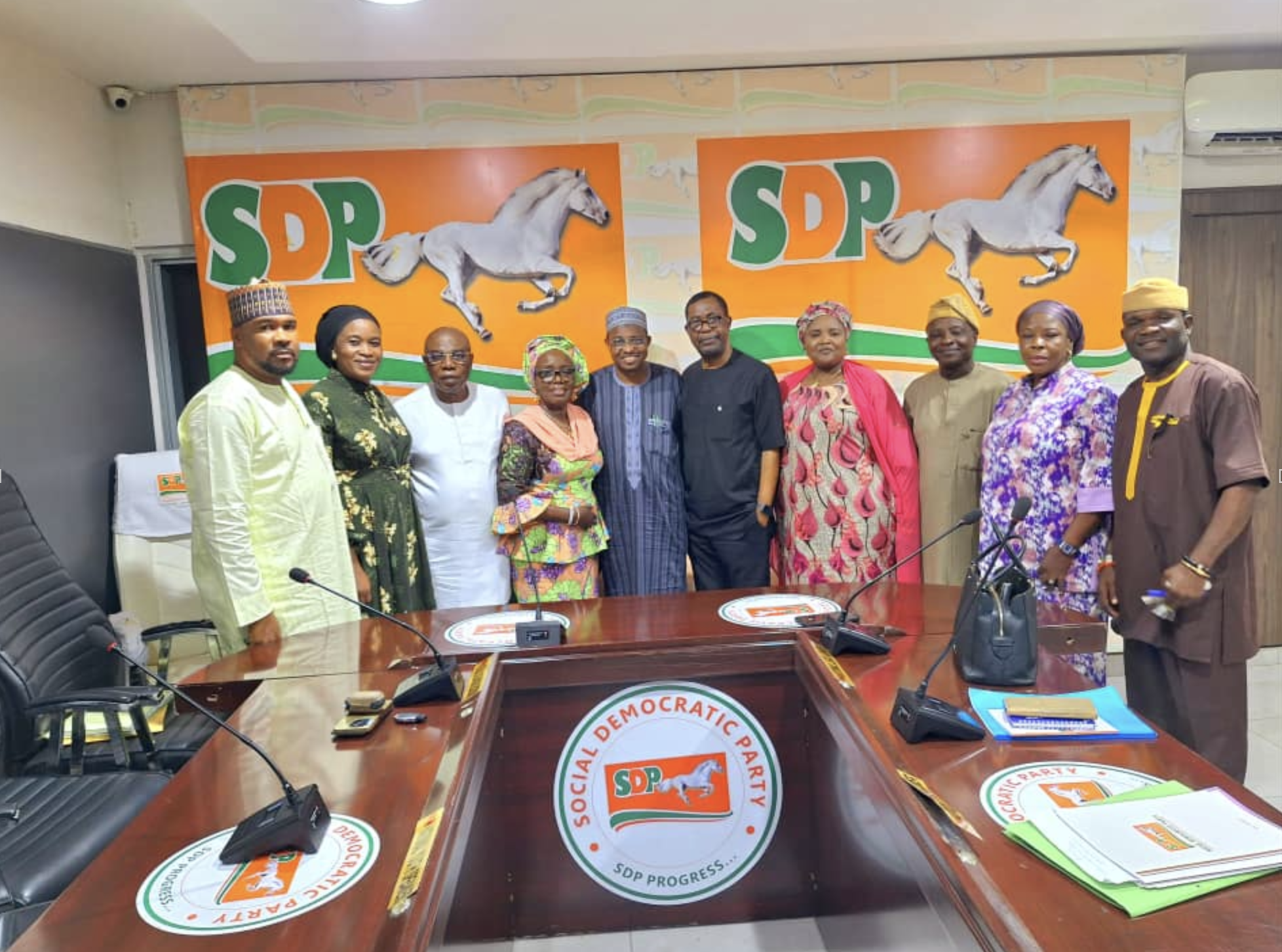 Visit by Rt. Hon. Alhaja Mulkat Adeola Akanbi.